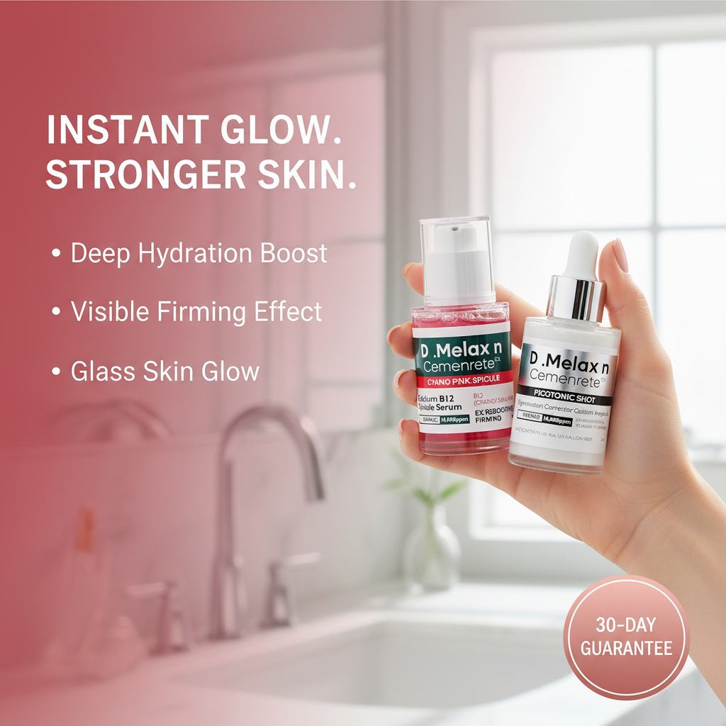 Dr.Melaxin Cemenrete Lumi Pore & Spot Duo - Spicule-Infused Skin Renewal Set