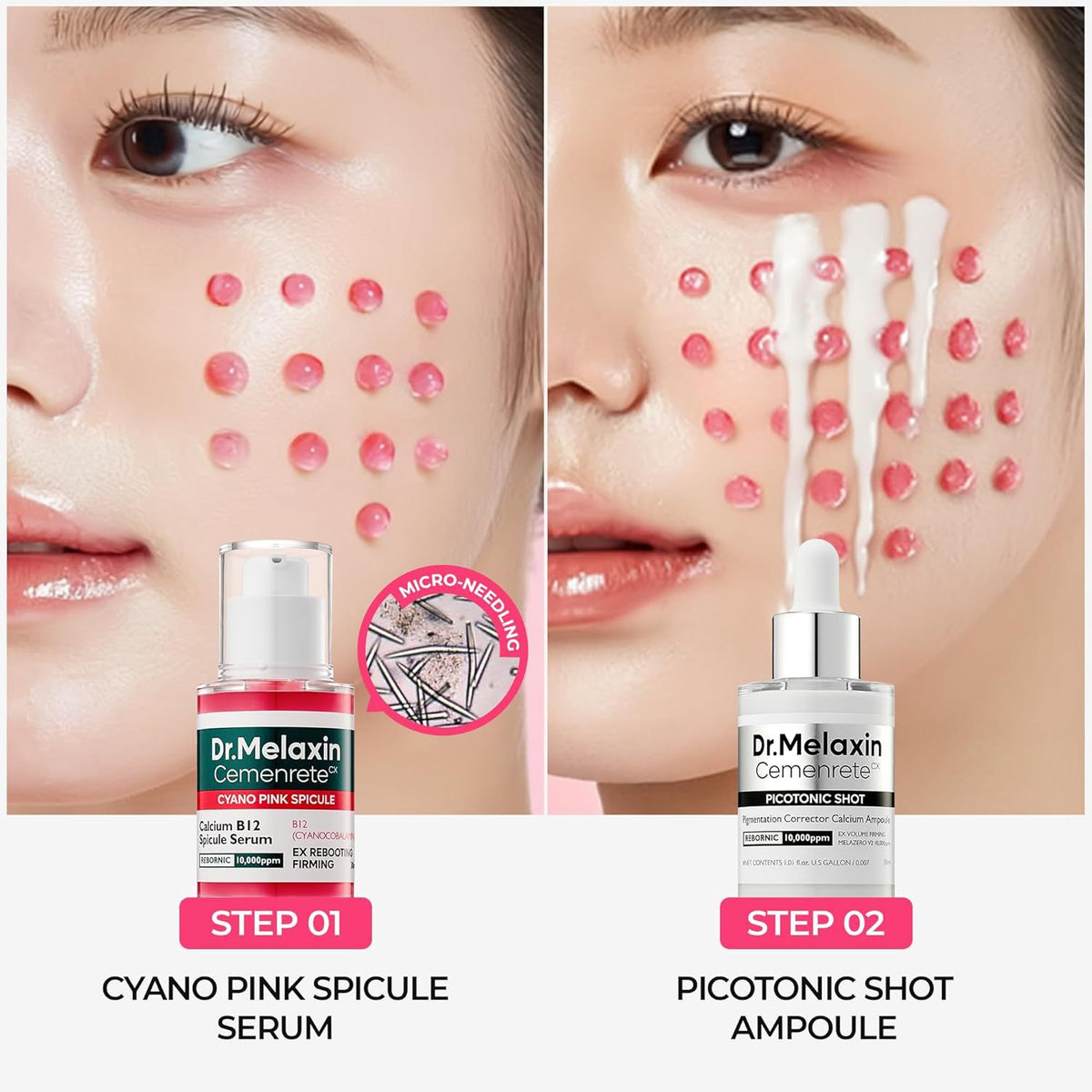 Dr.Melaxin Cemenrete Lumi Pore & Spot Duo - Spicule-Infused Skin Renewal Set