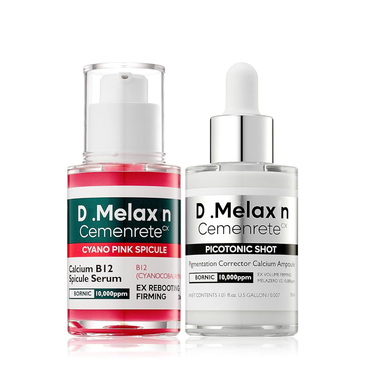 Dr.Melaxin Cemenrete Lumi Pore & Spot Duo - Spicule-Infused Skin Renewal Set