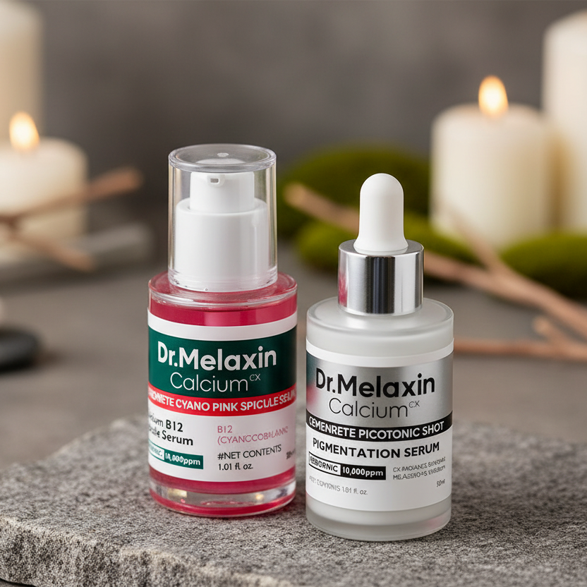 Dr.Melaxin Cemenrete Lumi Pore & Spot Duo - Spicule-Infused Skin Renewal Set