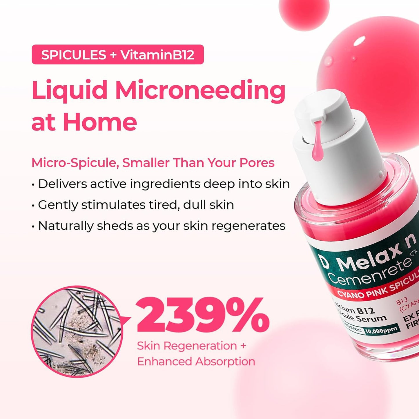 Dr.Melaxin Cemenrete Lumi Pore & Spot Duo - Spicule-Infused Skin Renewal Set
