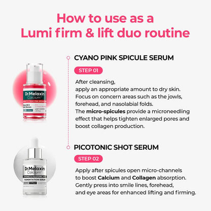Dr.Melaxin Cemenrete Lumi Pore & Spot Duo + Calcium Multi Balm Stick